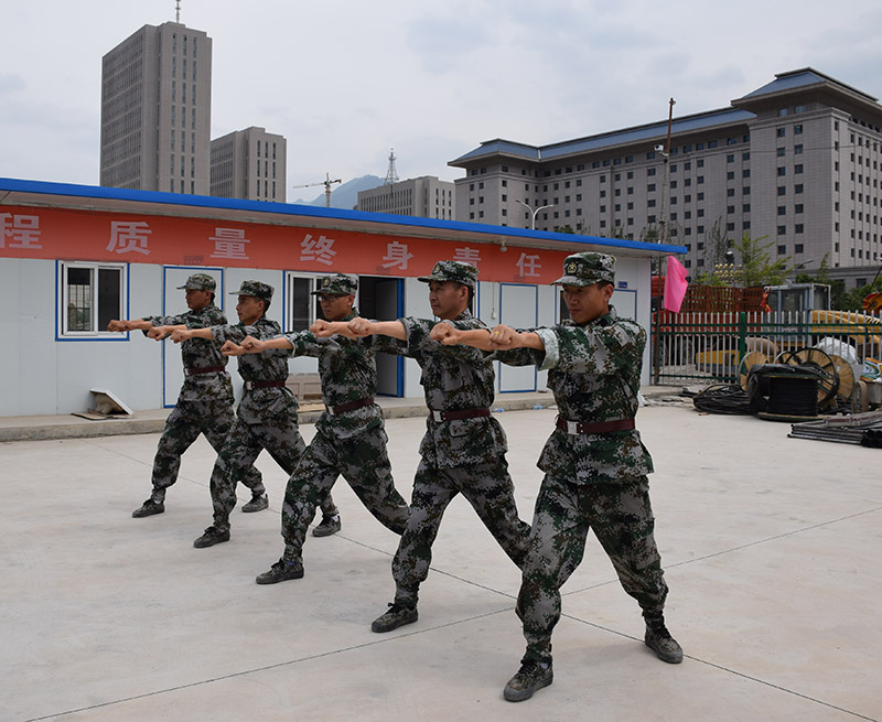 阶州广场安保人员培训圆满结束