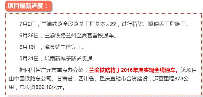 最新！兰渝铁路路基工程完成，广元至重庆北段项目招标