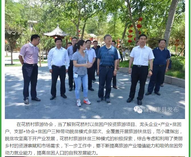 中国经济社会理事会调研组专题调研康县电商精准扶贫工作