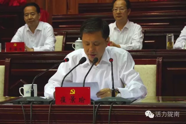 陇南市纪念建党95周年暨表彰大会隆重召开