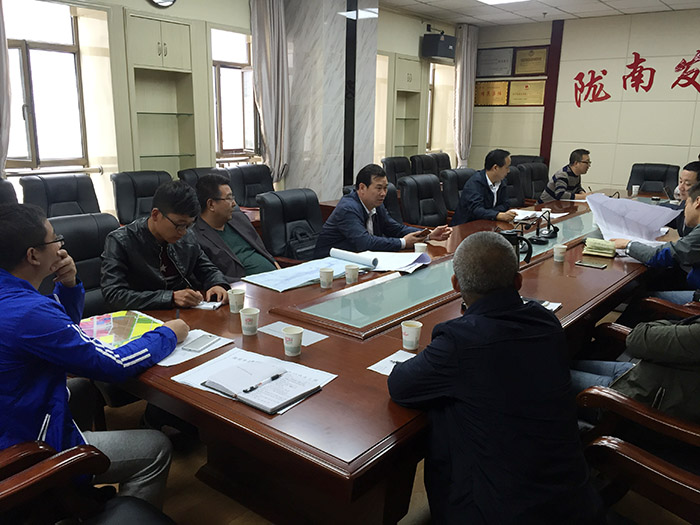 阶州广场优化消防通道设计方案洽谈会