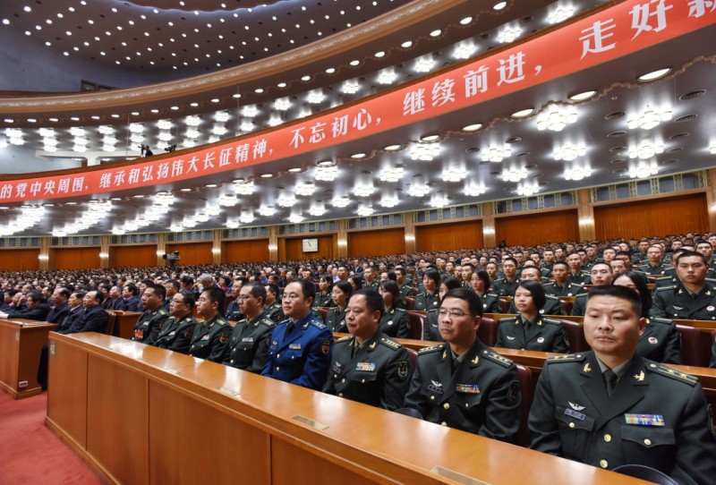 纪念红军长征胜利80周年大会在京举行 习近平出席大会