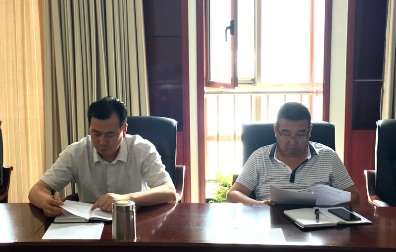 陇南市龙江城乡发展集团公司召开第二次学习贯彻省第十三次党代会精神会议