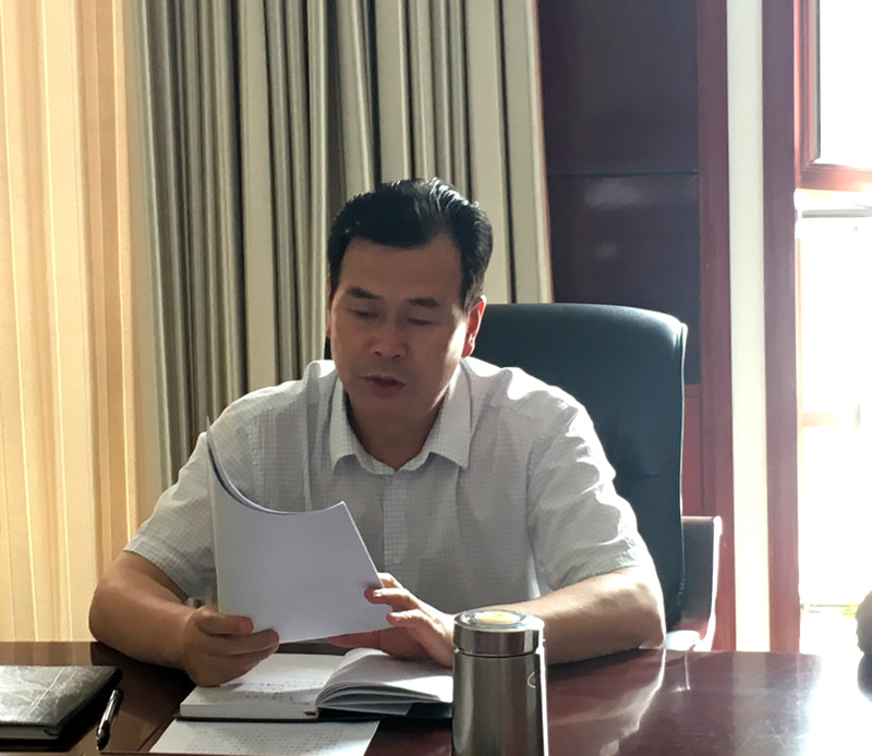 陇南市龙江城乡发展集团公司召开第二次学习贯彻省第十三次党代会精神会议