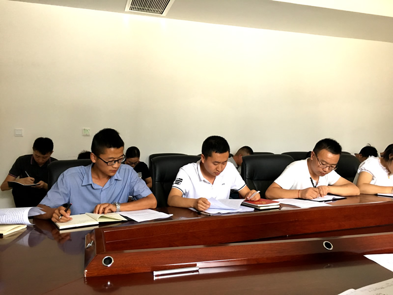 陇南市龙江城乡发展集团公司召开第二次学习贯彻省第十三次党代会精神会议