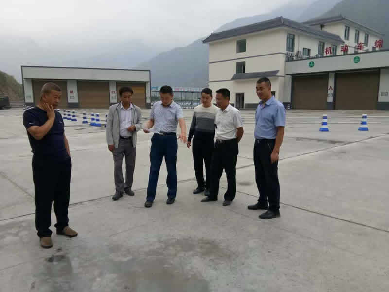 副总经理孙宏雷一行赴子公司检查指导工作