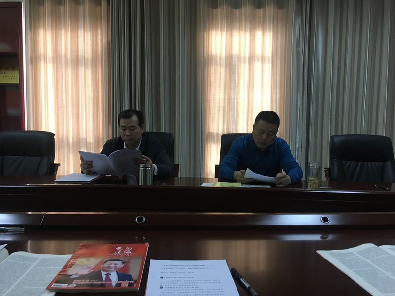 市龙江城乡发展集团公司召开党的十九大精神第二次学习会议