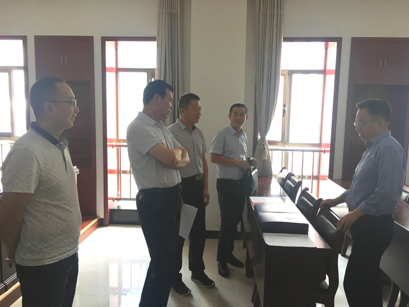 市委党的建设工作第六督查调研组督查指导市龙江城乡发展集团公司党建工作