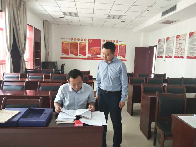 市委党的建设工作第六督查调研组督查指导市龙江城乡发展集团公司党建工作