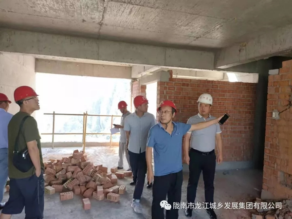 龙江·双子座商住小区项目顺利通过主体结构验收