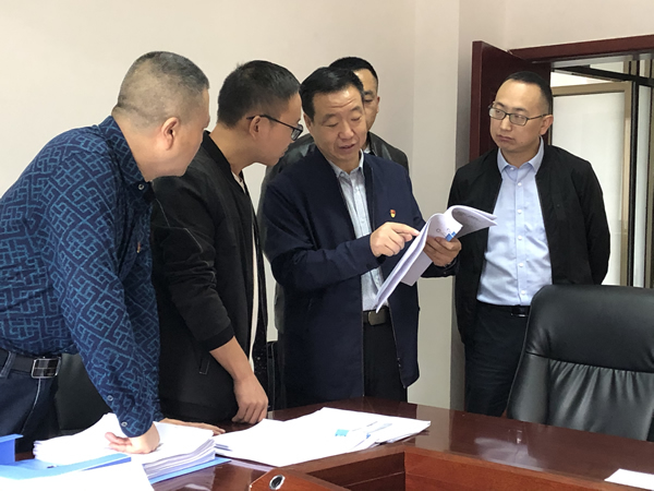 市委“不忘初心、牢记使命”第十三指导组检查指导集团公司主题教育工作