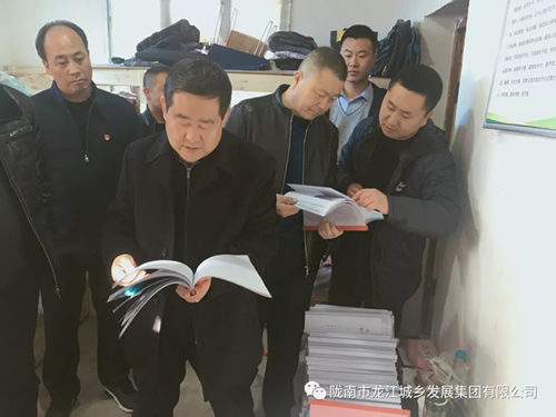 市龙江集团在文县桥头镇安子坡村开展“解难题、办实事、送温暖”活动