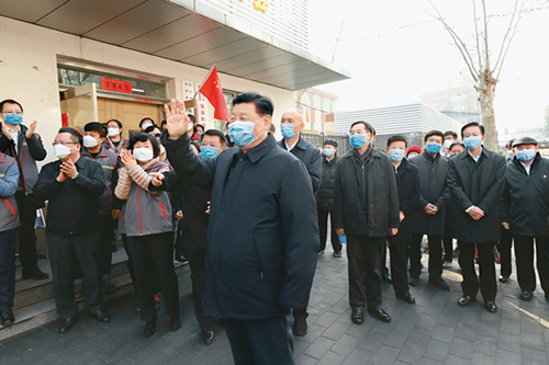 习近平：在中央政治局常委会会议研究应对新型冠状病毒 肺炎疫情工作时的讲话