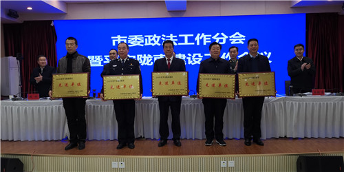 陇南市委政法工作暨平安陇南建设工作会议召开