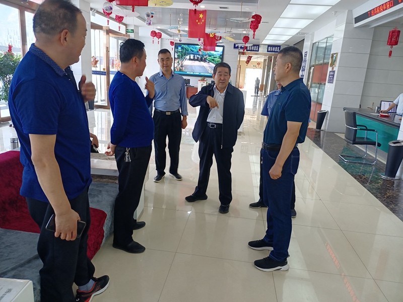市龙江城乡发展集团公司翟永鹏赴子公司调研