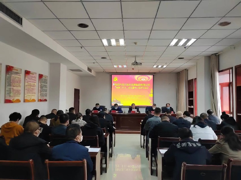 市龙江城乡发展集团召开学习党的二十大精神专题会议